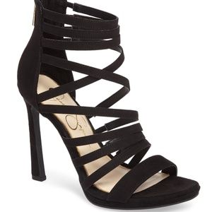 JESSICA SIMPSON Palkaya Strappy Sandal Black
